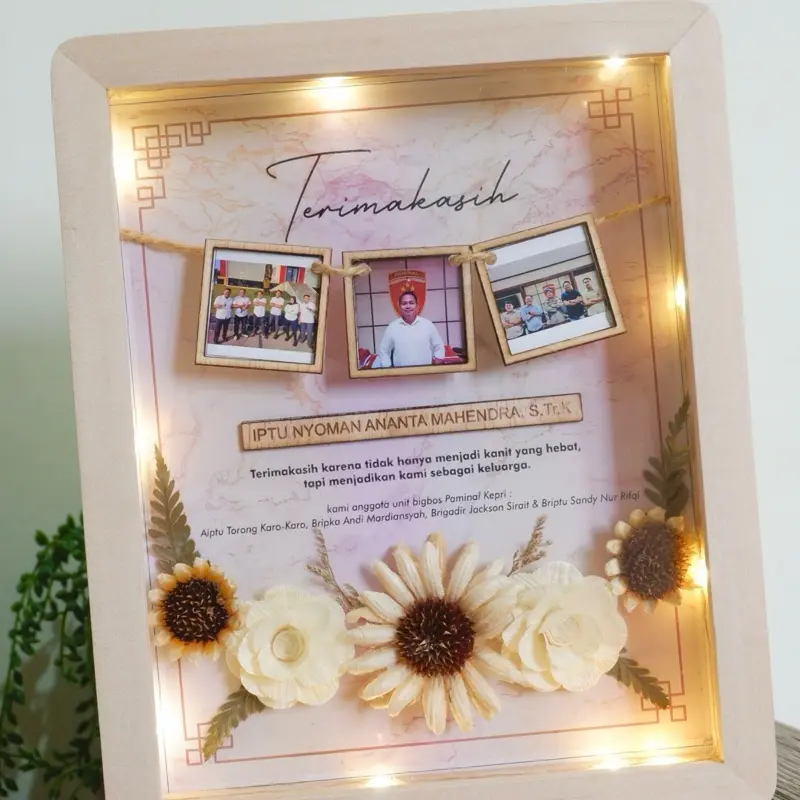 WOODEN RUSTIC - Kado Pernikahan Kado Wisuda Kado Ulang tahun Kado Birthday Kado Anniversary Kado Unik Kado Pacar Kado Valentine Kado Cowok 1