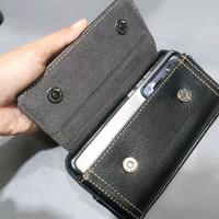Gambar Dompet Hp Pinggang Sarung Hp Kulit Asli Bahan Asli Size P 17 Cm T 9 5 Cm Slot Depan Belakang Muat Hp Max 6 6 Inc Full No Cut - Coklat dari J LEATHER STORE Kota Surabaya 5 Tokopedia
