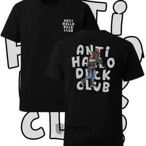 KAOS HALLO DECK CLUB | BRATA APPAREL | Cotton Combed 24s Tactical Streetwear Printing Katun Hitam