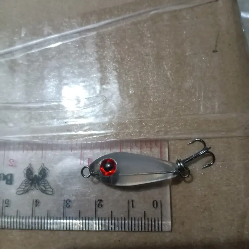 umpan lure upilbening 2,5cm casting minow hampala mini Gabus kailpancing tajam 2