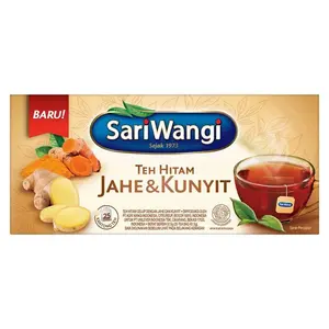 Sariwangi Teh Hitam Jahe & Kunyit 25 Teh Celup 37.5 gr