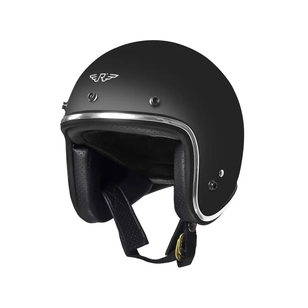 RIMC Doja X Black Matte Helm Retro - Helmet Motorcycle