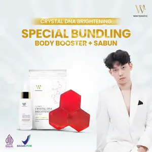 [PROMO 1 BODY BOOSTER + 1 SABUN] WHITEMATIC CRYSTAL DNA BRIGHTENING