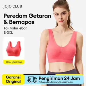 Sport bra jumbo Wanita Tanpa Kawat push up gym olahraga yoga bra Elastis BH 811