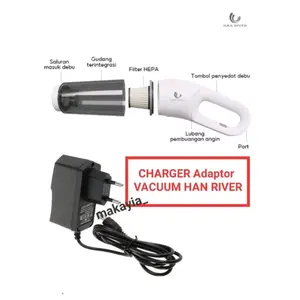 Charger Adaftor vacum/ Vacuum Han River untuk  Seri HRXCQ01, HRXCQ 03, HRXCQ 03 WT, Adaptor