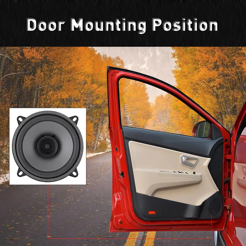 Pcinener Speaker Subwoofer Mobil HiFi 5 Inch 400W 1 PCS - TS-501 6