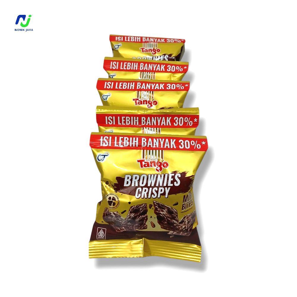 Tango Brownies Crispy Mini Bites Renteng Isi 10 Pcs@12gr Cokelat