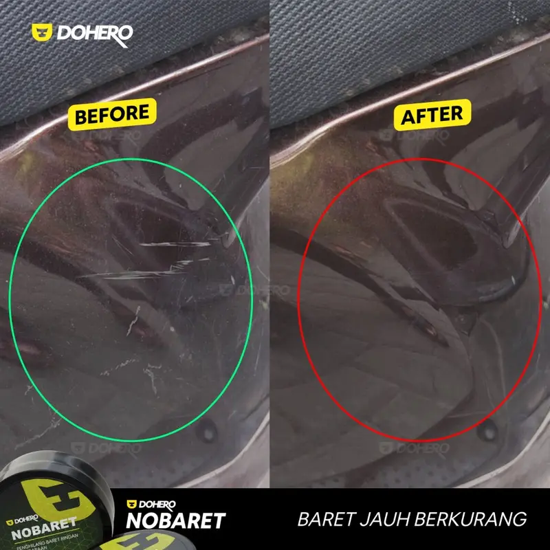 Dohero Nobaret - Compound Penghilang Baret Body Motor Mobil - 50 gram 3