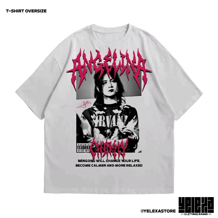 KAOS OVERSIZE CHRISTY METAL QUOTE BENGONG 0
