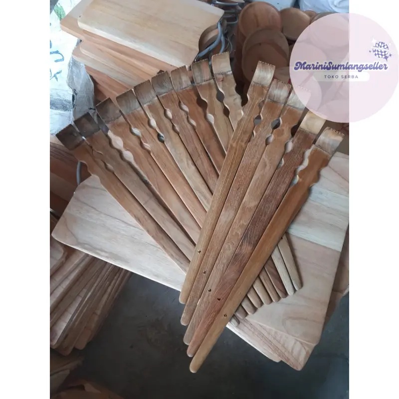 Alat Garukan punggung bahan kayu Jati 40cmx3.5cm 3