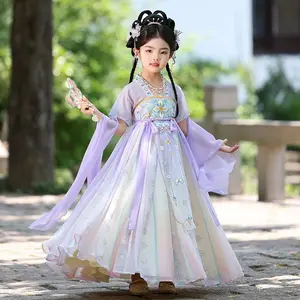 DRESS HANFU ANAK PEREMPUAN ANCIENT CHINESE COSTUME CANTIK FASHION STYLE IMPORT