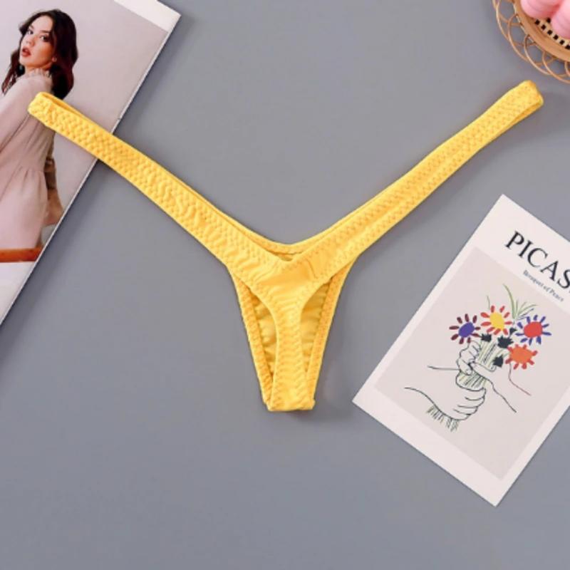 Quần Lót Mini Cho Nữ, Thương Hiệu Mới, Thiết Kế Đường Thoáng Khí, Phong Cách Sexy, Cạp Thấp Kiểu Bikini 3
