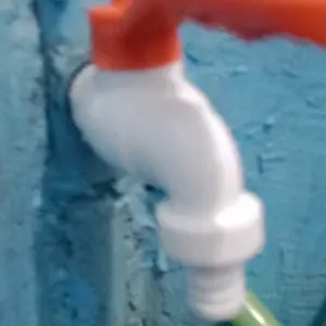 Kran PVC JUMBO drat KUNINGAN - KRAN AIR PVC BODY BESAR 1/2 & 3/4 INCH - KRAN SUPER TEBAL BODY BESAR KUAT DIBANTING TIDAK MUDAH PATAH Plastik