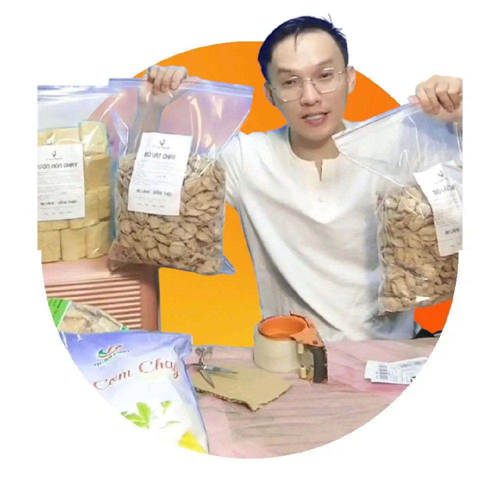Bò Lát Chay 1kg, bún bò chay, lagu chay, xào rau củ