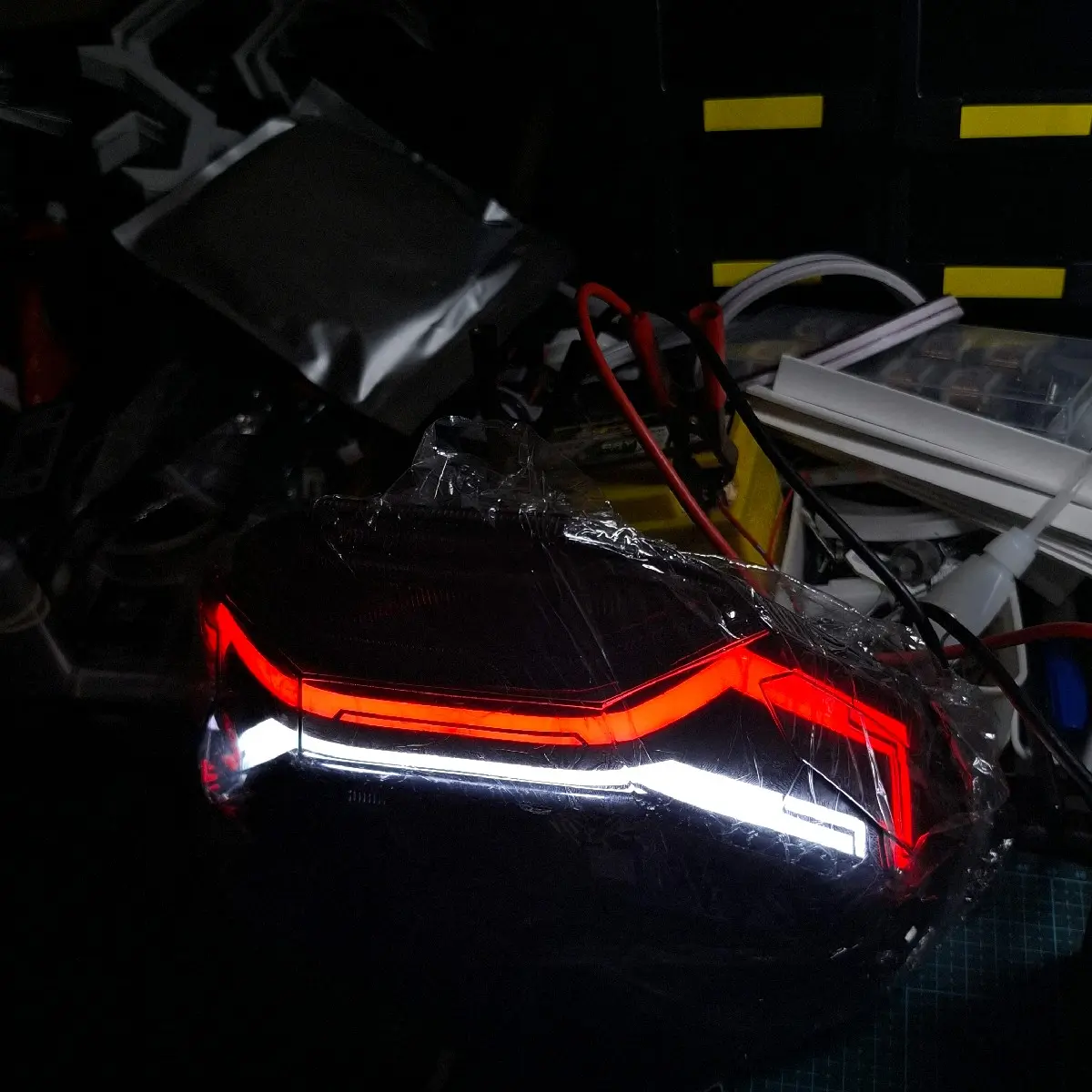 ( Bebas requet ) stoplamp lazy vario 160, rgb 210mode, setting aplikasi