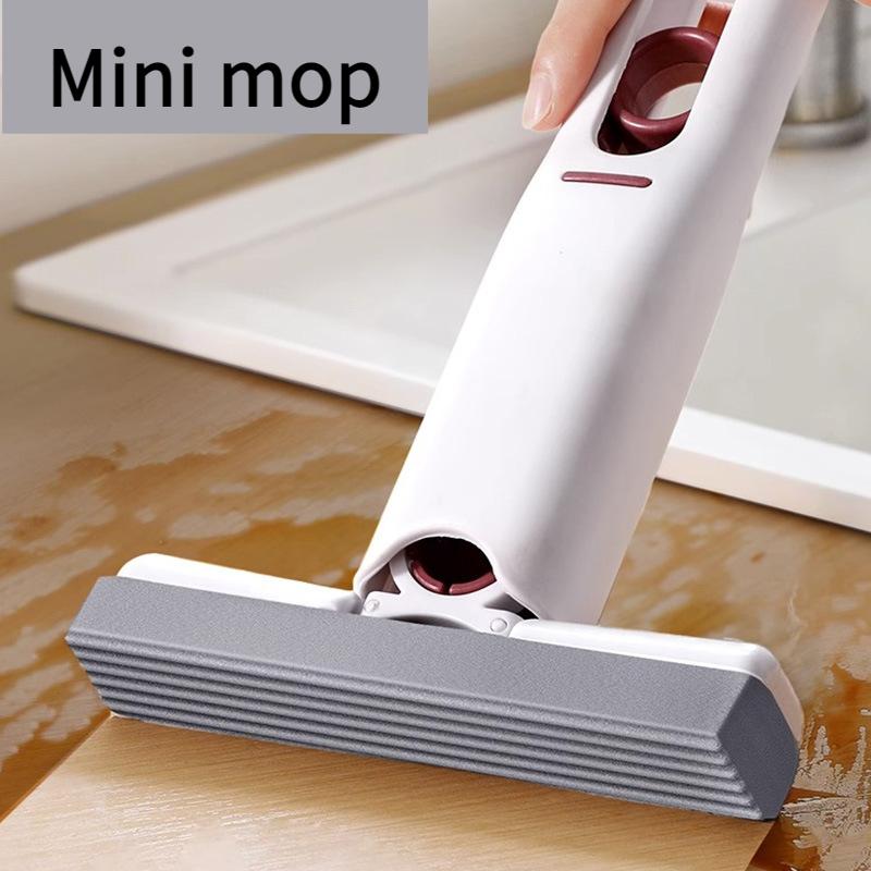 Mini sponge mop, office desk, dining table, small mop, Pva mop ...