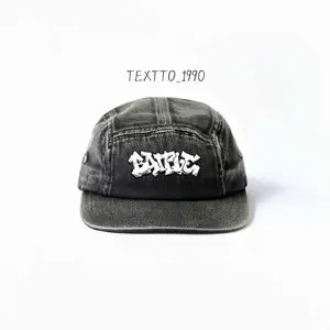 Total Metal | Topi 5 Panel Snapback | Five Panel Snapback Hat Caps