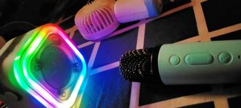 Product Review of MINI KARAOKE BLUETOOTH SPEAKER【COD】K12 [SPEAKER LAMPU  + MIC ],  K1 [SPEAKER + MIC ] ,K52 [SPEAKER LAMPU 360 +MIC] from l**a 1