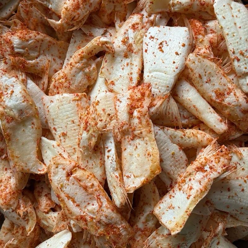 ỨC CÁ DỨA ƯỚP TẨM ỚT vị mặn ăn cơm