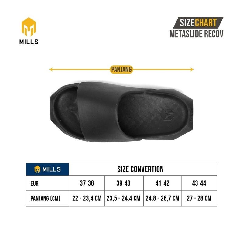 Product Introduction of MILLS Sandal Metaslide Recov Grey 9900703 0