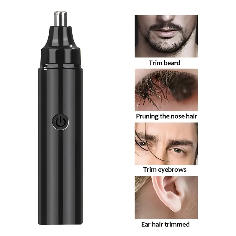 LENTIVEN Alat Cukur Bulu Hidung Pembersih Bulu Hidung Nose Hair Trimmer Elektrik JENGGOT KUMIS 2