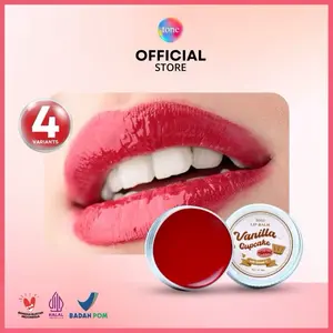 [ COD ]Tone lip Balm | Fresh look, Tinted Formula | Pelembab bibir kemasan pot 8gr