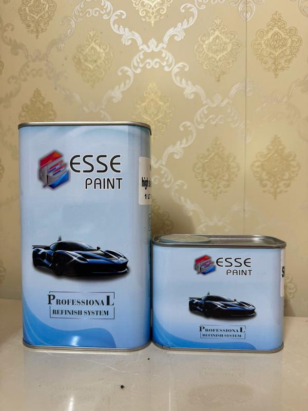  Keo phủ bóng 2k ESSE HS9600 Cặp 1.5 lít bóng cứng - Dầu bóng cho ô tô xe máy nội ngoại thất nhanh khô x it crom xe may chai  xịt  bóng  dàn  áo 