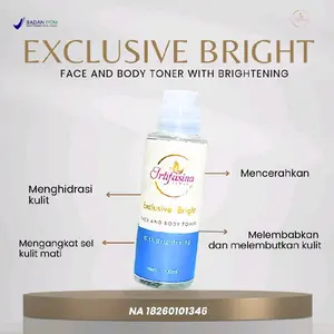 Exclusive Bright Face and BodyToner with brightening Irtf by eLwee