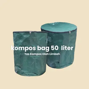 Kompos Bag 50 Liter Tas Pembuatan Pupuk Kompos Organik