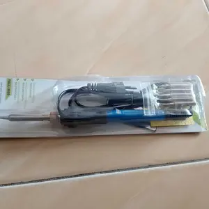 High Quality Solder Listrik 60Watt Dengan Bonus 5 Mata Solder Spons Serta Penyangga