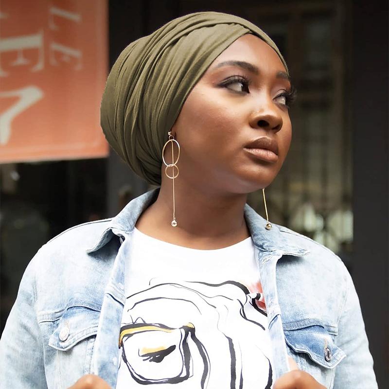 Product Introduction of black women hijab headband 4