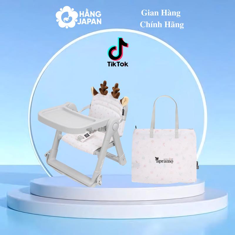  Ghế ăn dặm gấp gọn siêu nhẹ Apramo Flippa Dining Booster cho bé 