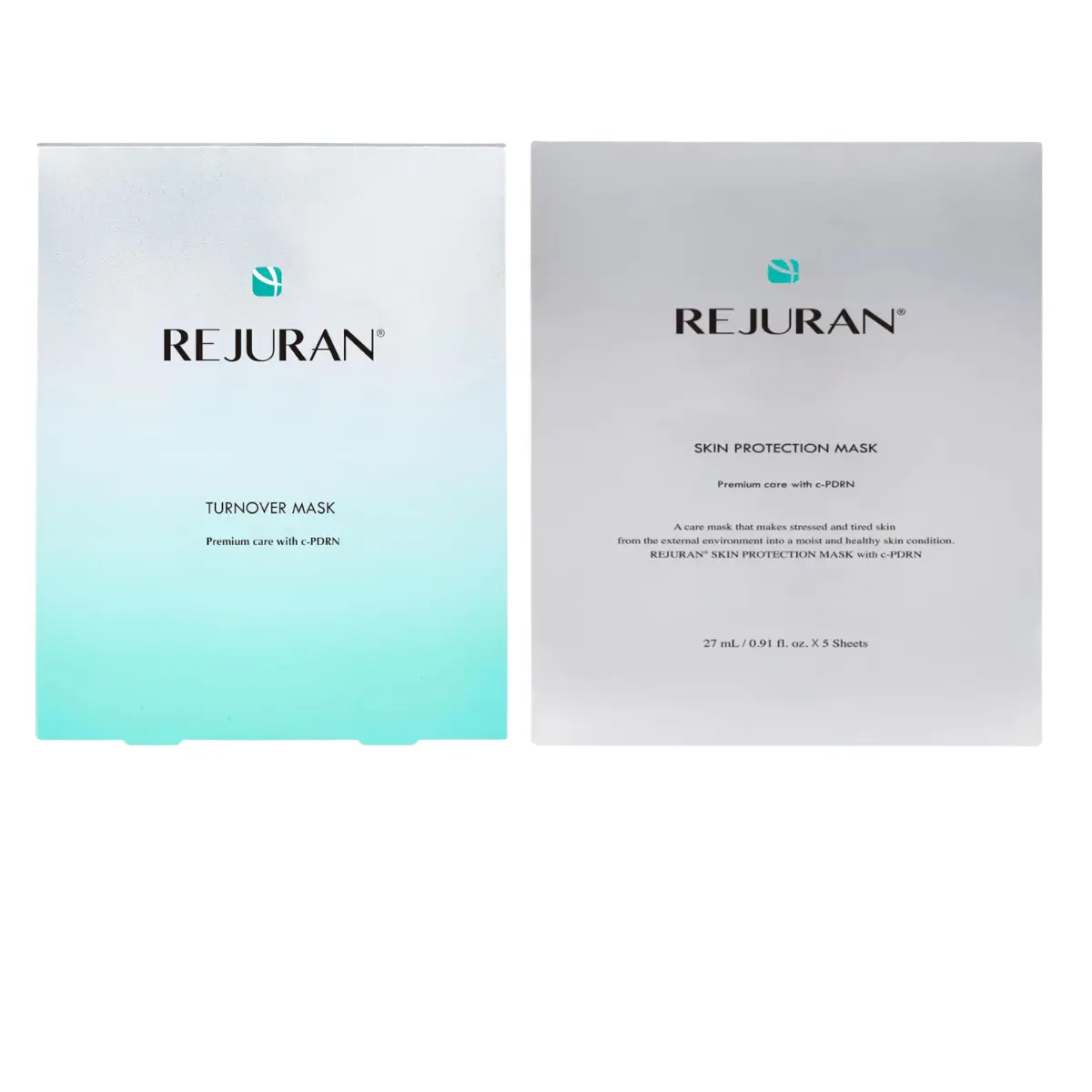 REJURAN Turnover Mask 40ml+Skin Protection Mask 27ml x 5sheets x 1SETS,3SETS,5SETS,10SETS
