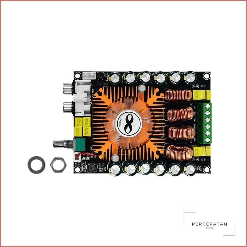 Wuzhi Audio | TDA7498E daya tinggi digital power amplifier papan 2.0HIFI stereo daya tinggi 160W * 2 dukungan BTL220W zk