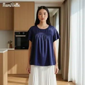 Mamibelle Ramala Blouse Menyusui & Hamil Nursing Wear Premium