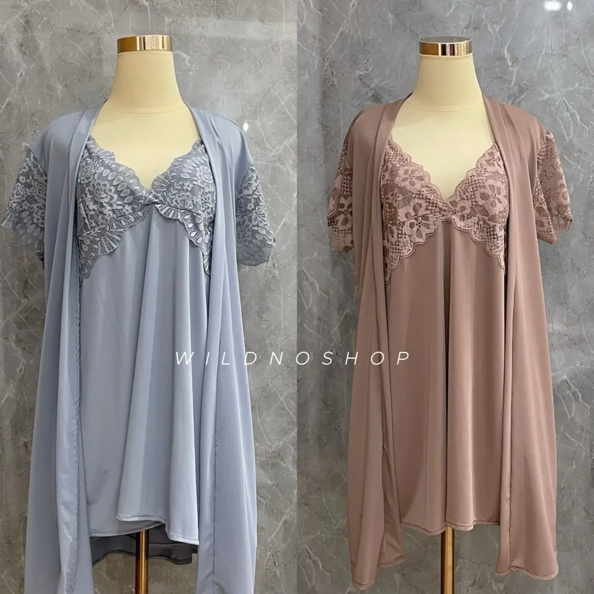 WILDNOD - Selena S-7XL (LD 80-160cm) dress & kimono