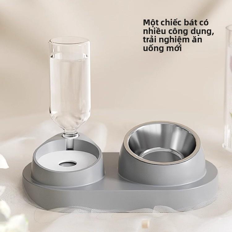 Bát cho mèo, bát cho chó, bát đựng thức ăn cho mèo, máy cấp thức ăn tự động cho…