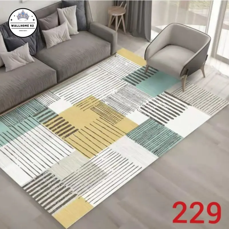 WallHome Karpet Lantai Eropa Import Polyester 100X150cm 2