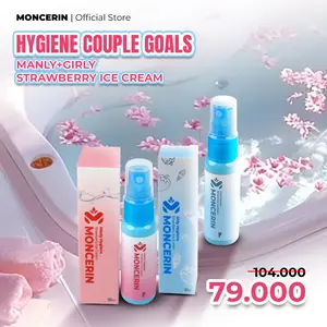 Moncerin Tiramisu & Strawberry Bundle Package Girly & Manly Perawatan Pria & Wanita