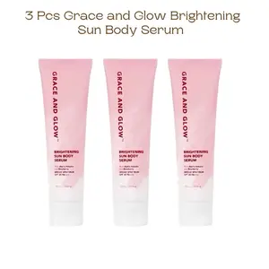 Paket isi 2 dan 3 Pcs Grace And Glow Brightening Sun Body Serum SPF 30 PA +++ Sunblok - Serum Badan - Lotion