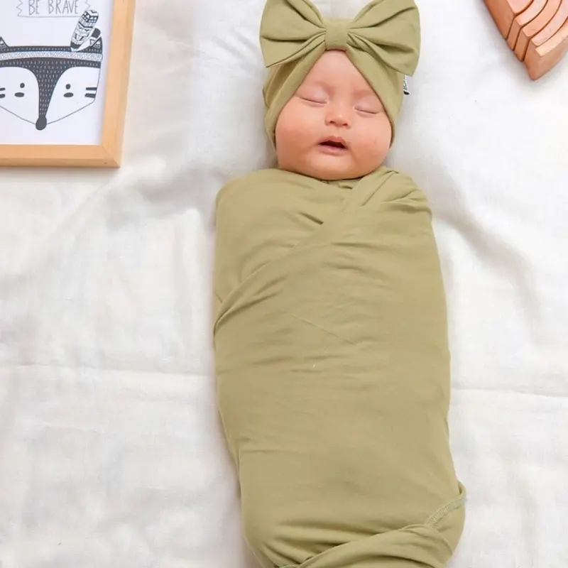 CruCil Bedong Bayi (0m - 3m) - Katun - Laki-laki dan Perempuan Newborn Unisex 6