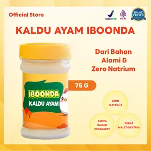 IBOONDA Kaldu Ayam Non MSG Non Gulgar Kaldu MPASI Kaldu Bayi Kaldu Anak