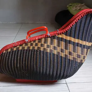 PROMO KISA AYAM LEHER ANGSA KISA AYAM FIBER MANCUNG TAS AYAM BANGKOK BAHAN FIBER TULANGAN BAMBU KUAT AWET DAN SANGAT KOKOH