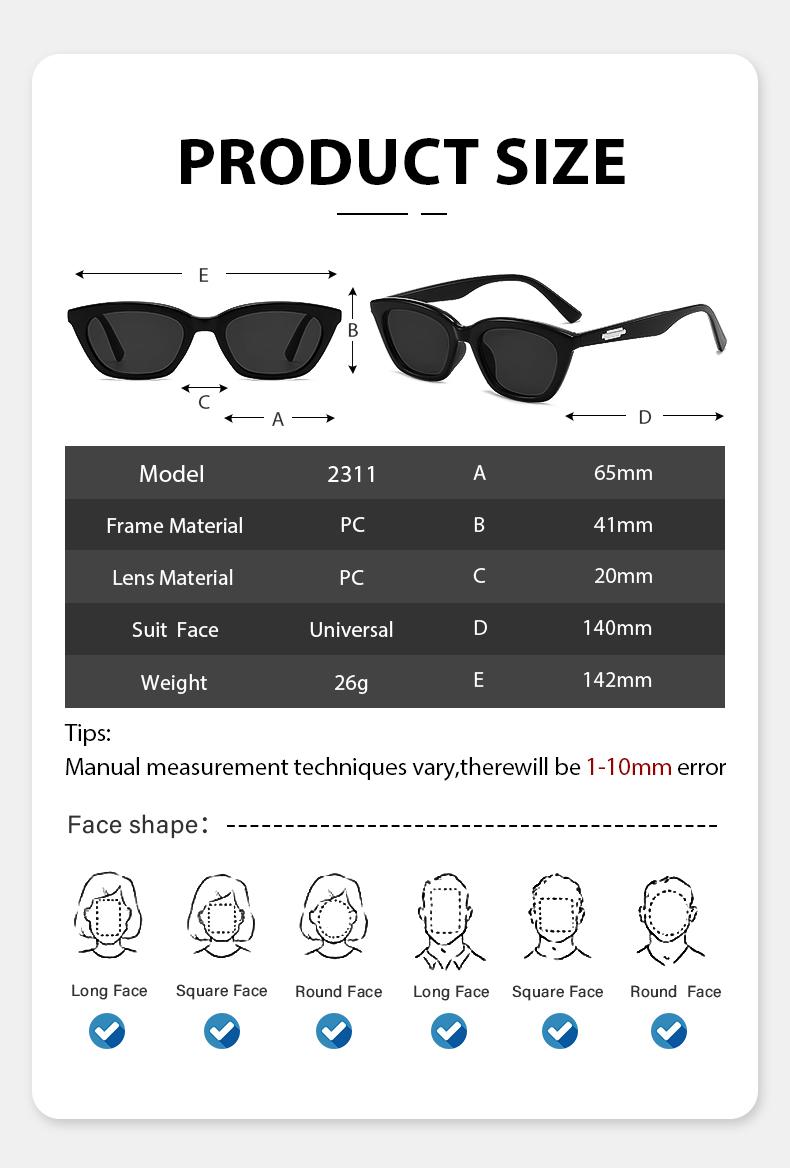 Product Introduction of MX-STUDIO-2311-Jackson Wang same GM fashiontrend charming even when worncasually Versatile.Advanced senseBlack white sunglasses mansunglasses women, drivingsunglasses UV400 Protection bayonetta sunglasseshev abi eyeglass 5