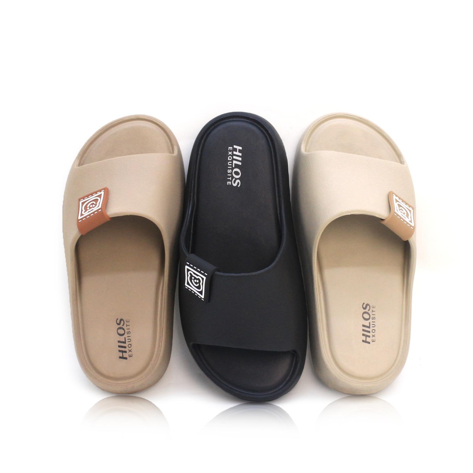 NEW - Sandal Selop Elegan Wanita Beruang Bahan Empuk Karet Shoes Sendal