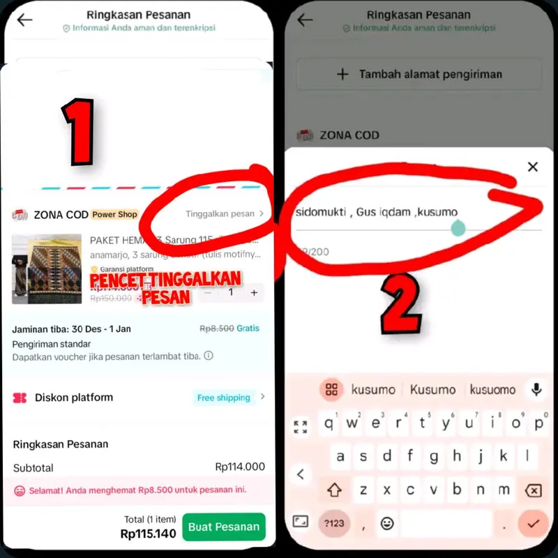 PAKET HEMAT 3 Sarung 115 ribu bebas pilih motif Sarung Batik Pekalongan Sarung Gus iqdam Sarung Santri Sarung Remaja Sarung Dewasa Nyaman Muslim Katun 1