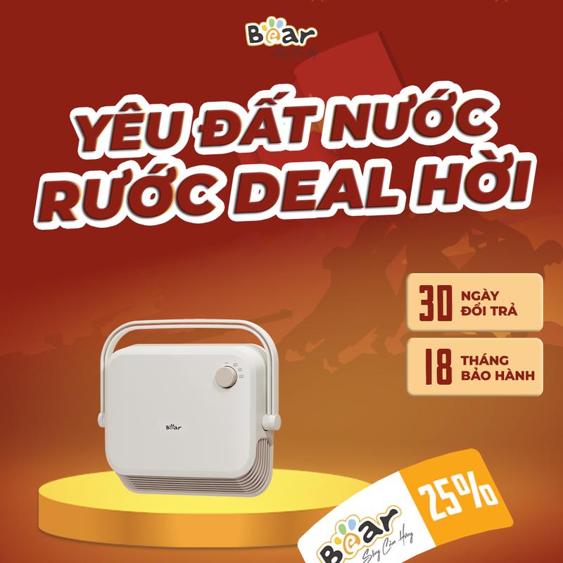 Máy sưởi Bear DNQ-E20N1 - Máy sưởi treo tường, nhà tắm, phòng ngủ, trẻ em - Sưởi Ấm