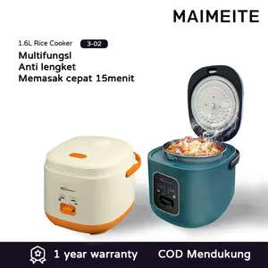 MAIMEITE Rice Cooker MTDFB-3-02 1.6L Magic Com Mini Portable Travel version student version Penanak Nasi 300Watt