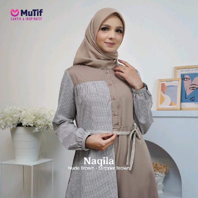 GAMIS MUTIF NAQILA PROMO SALE 30% REGULER 0