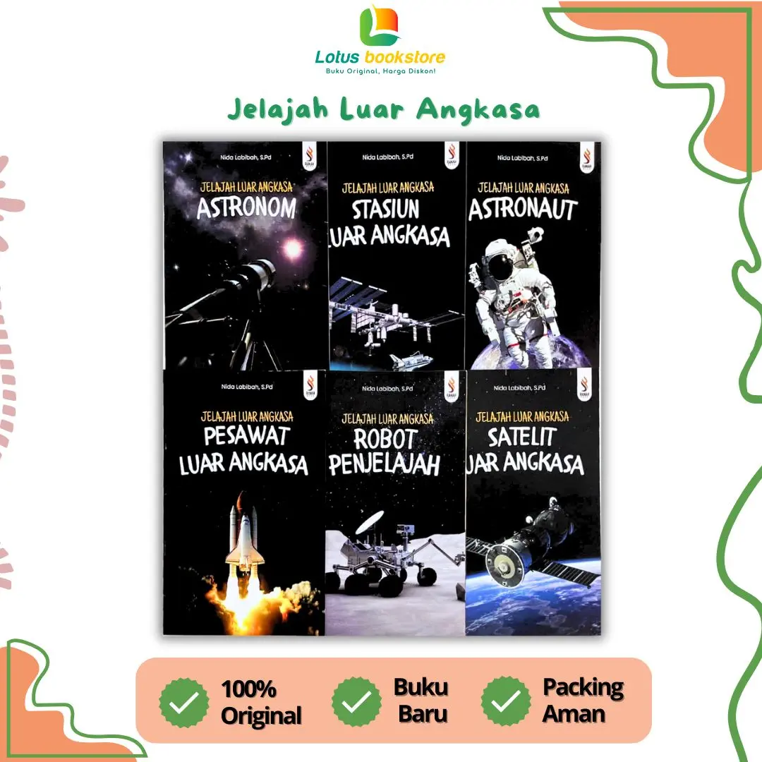 Seri Jelajah Luar Angkasa & Matahari - Buku Edukasi Anak - Penerbit Ranah - Original